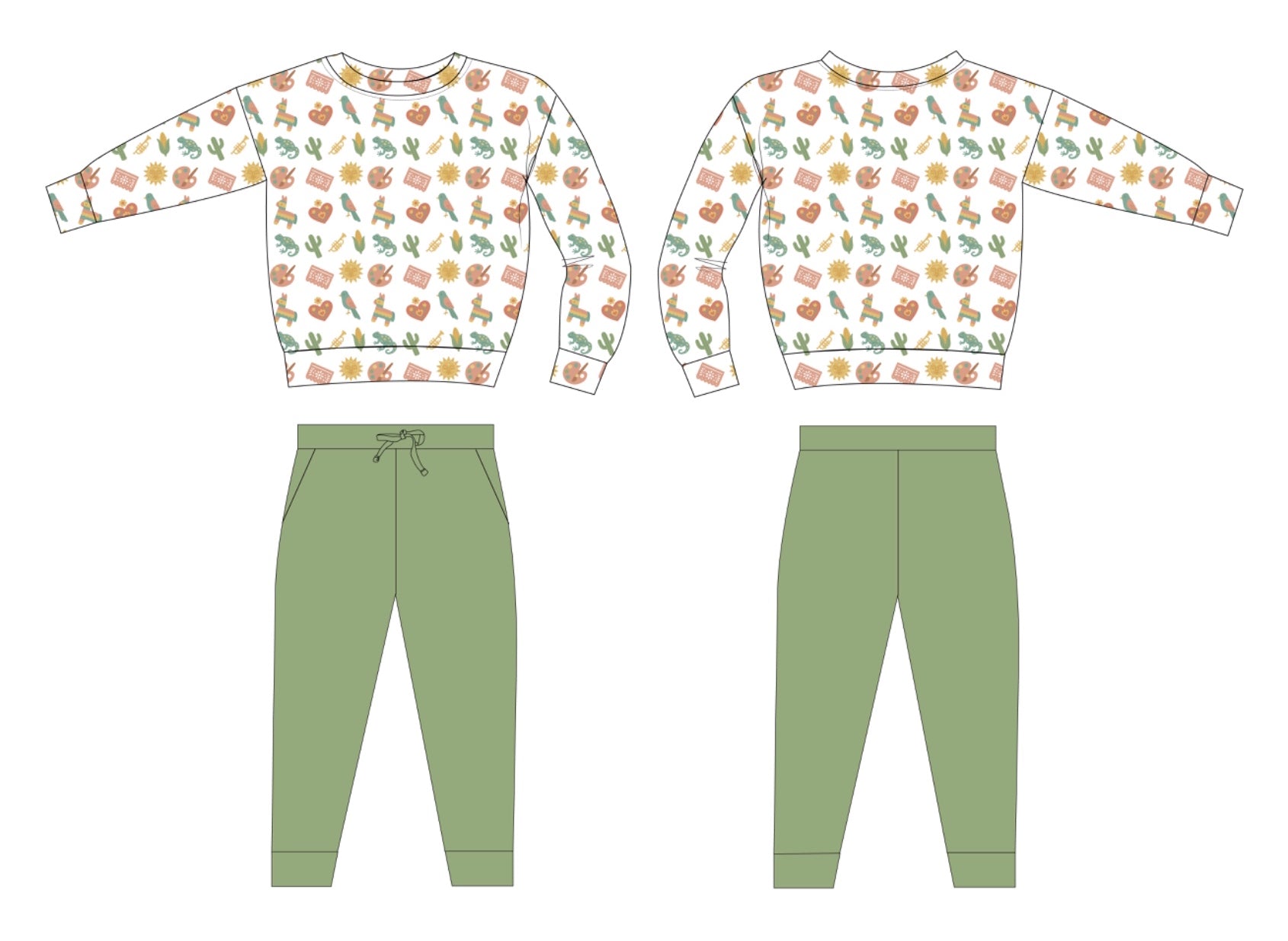 **PRE-SALE** Matching ADULT SIZE Jogger Set