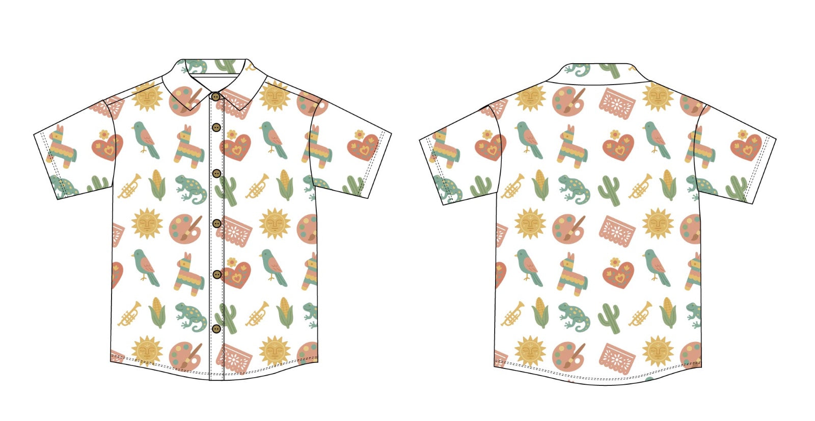 **PRE-SALE** Button Down Shirt ADULT SIZING