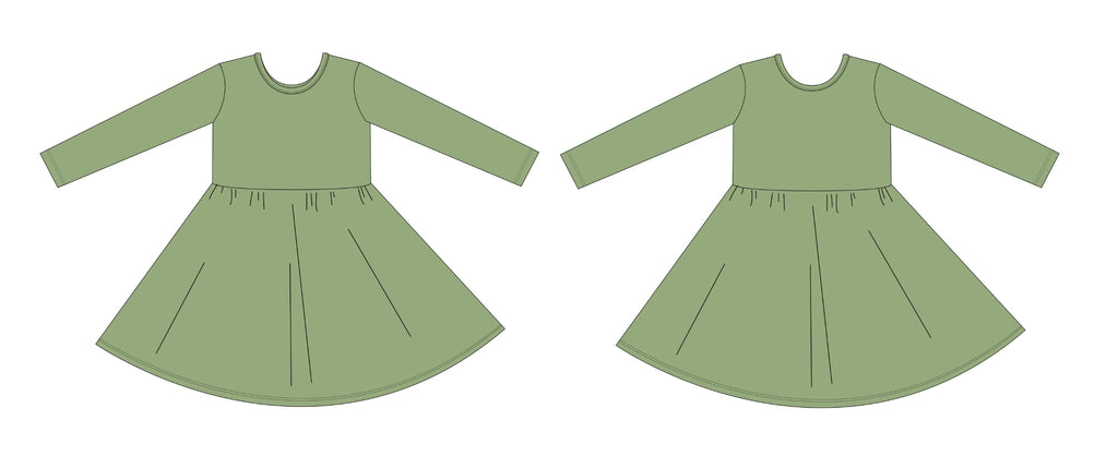 **PRE-SALE** Long Sleeve Whirly Dress