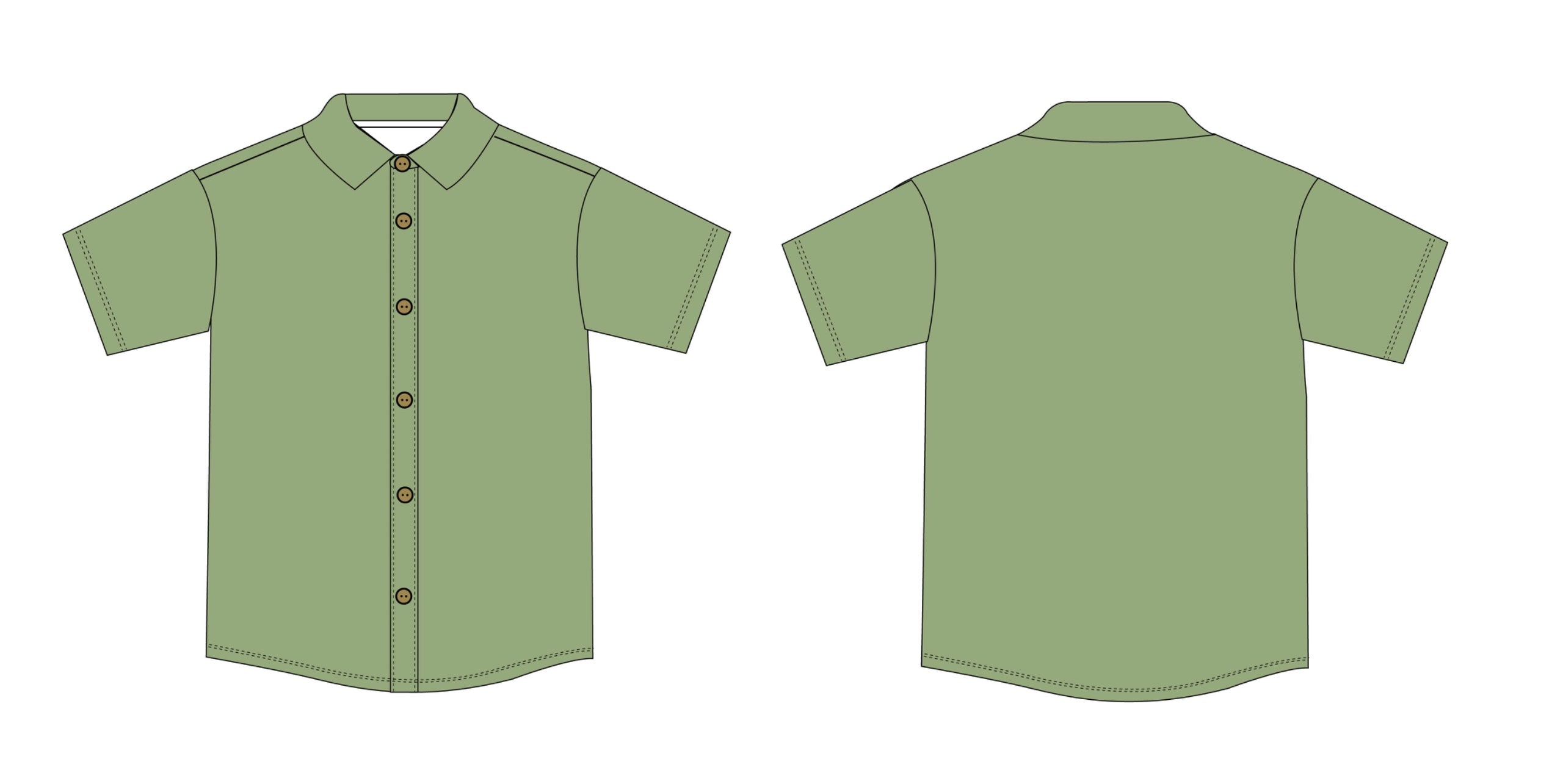 **PRE-SALE** Button Down Shirt ADULT SIZING