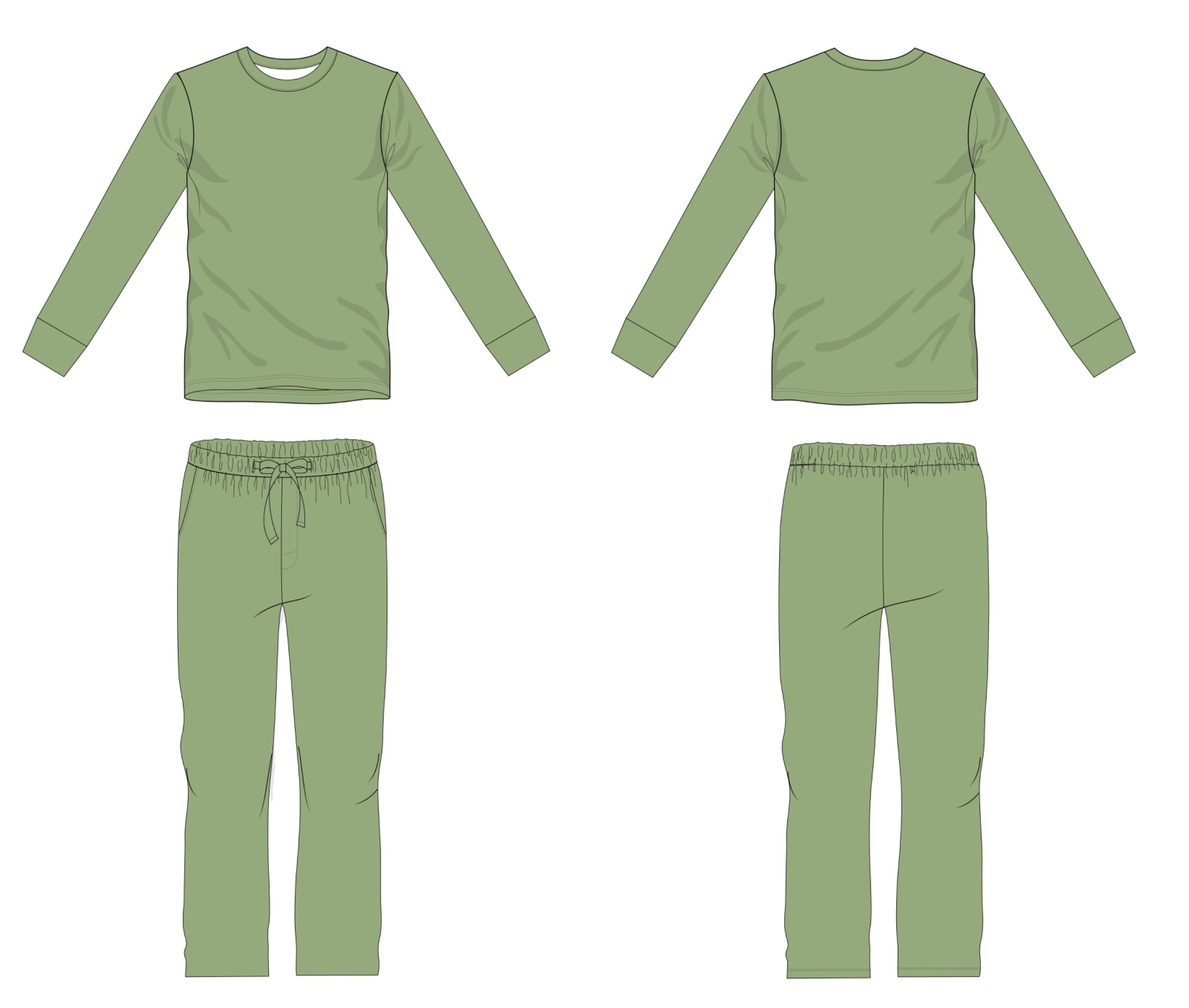 **PRE-SALE** Matching ADULT SIZE Jammie Set