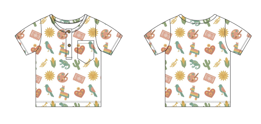 **PRE-SALE** Short Sleeve Henley