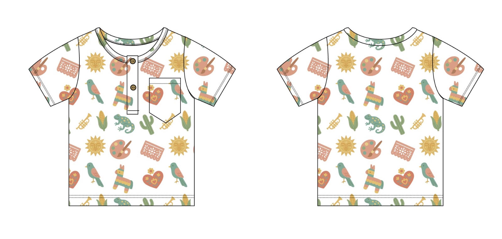 **PRE-SALE** Cariñito Short Sleeve Henley