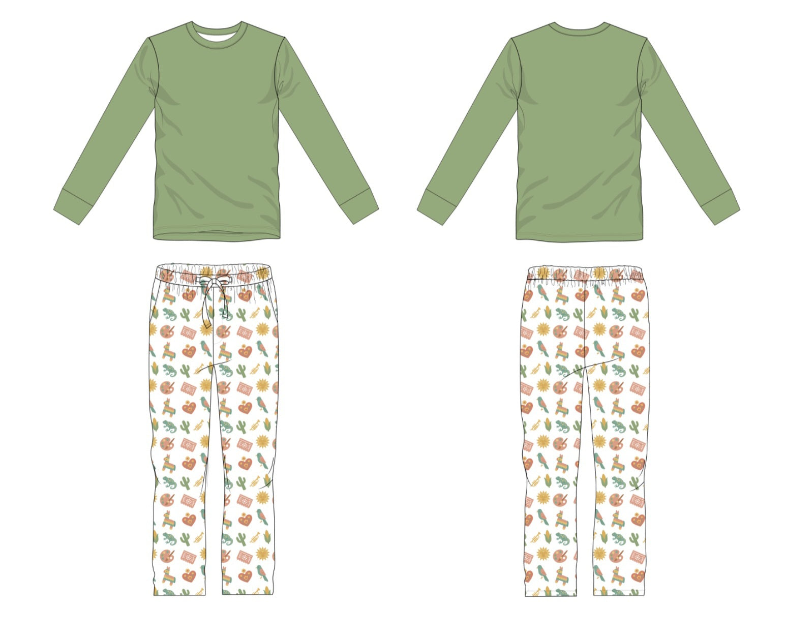 **PRE-SALE** Matching ADULT SIZE Jammie Set